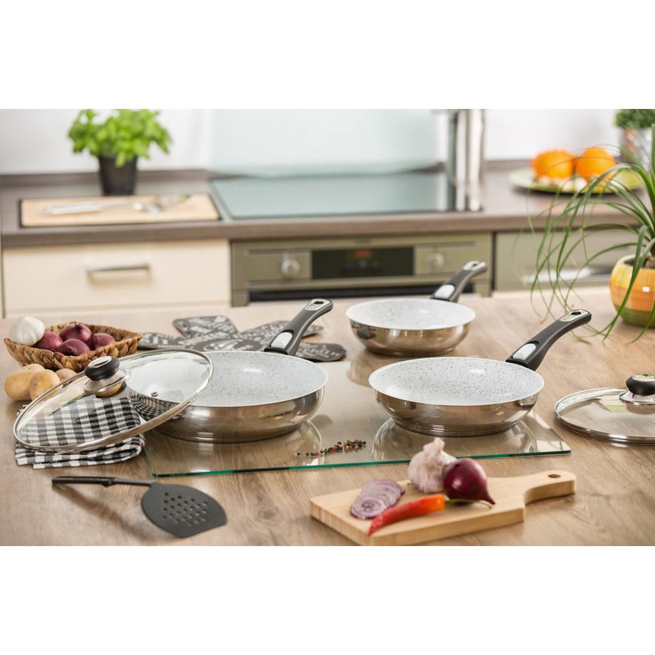 Genius Cerafit Mont Blanc Pfannen Set 7tlg.  