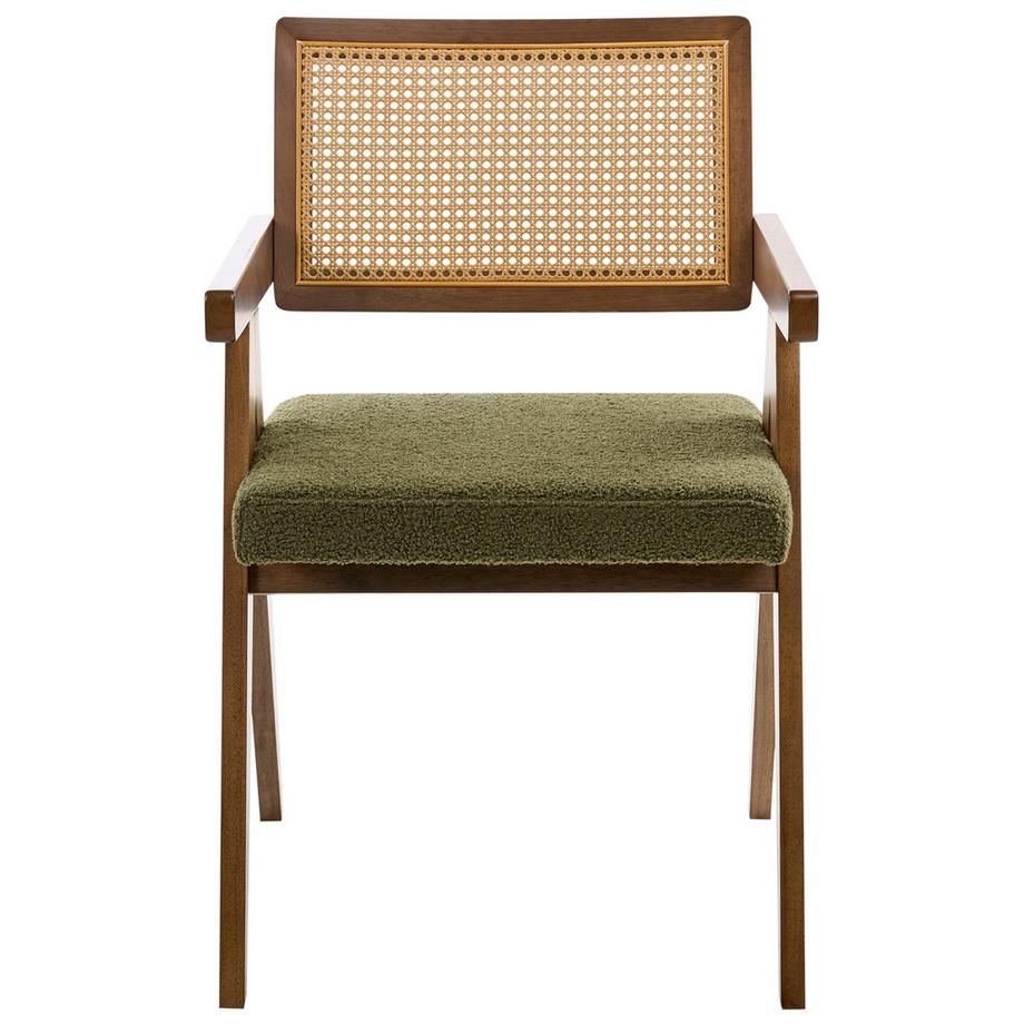 Beliani Lot de 2 chaises de salle à manger en Bois d'hévéa Rétro AVA  