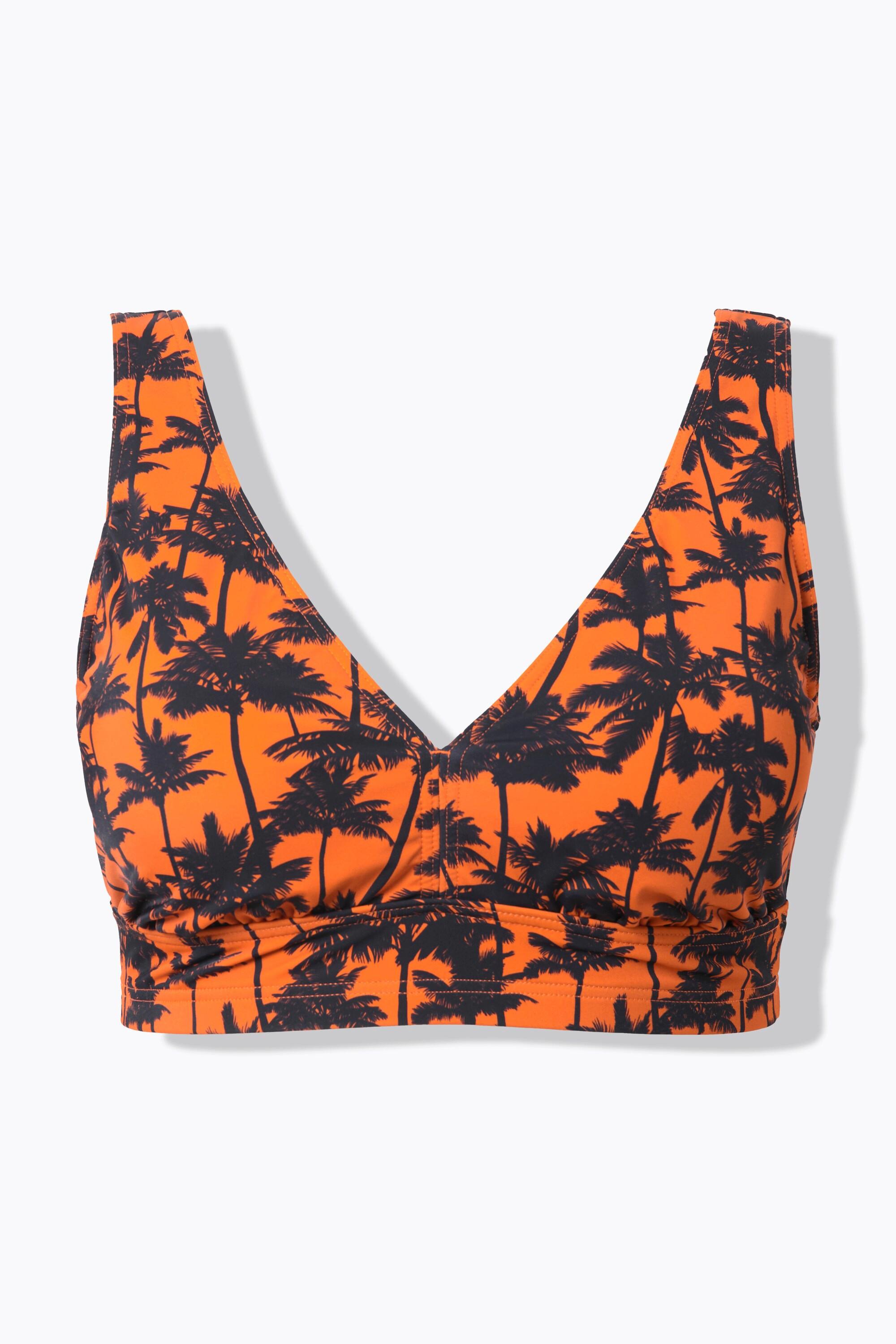 Studio Untold Bikini Top Softcups Palmenprint Shaping  