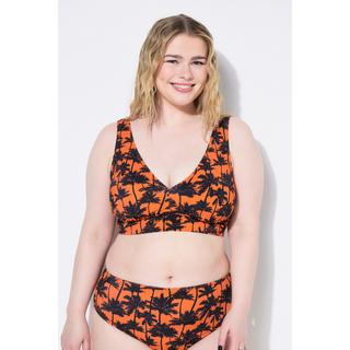 Studio Untold Bikini Top Softcups Palmenprint Shaping  