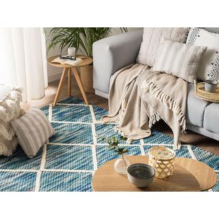 Beliani Tapis en Laine Moderne BELENLI  