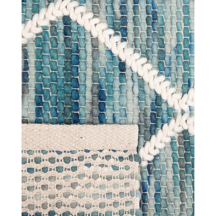 Beliani Teppich aus Wolle Modern BELENLI  