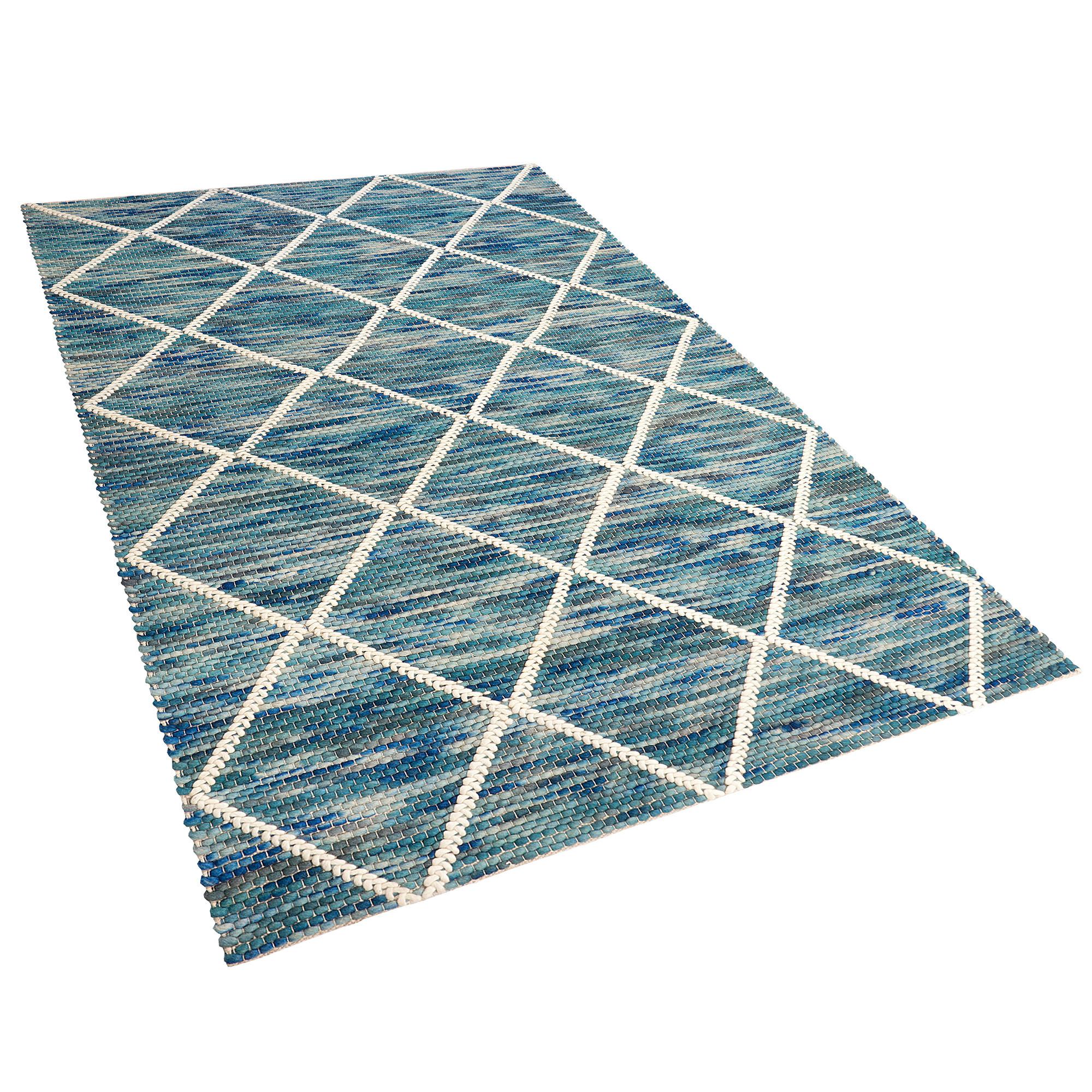 Beliani Tapis en Laine Moderne BELENLI  