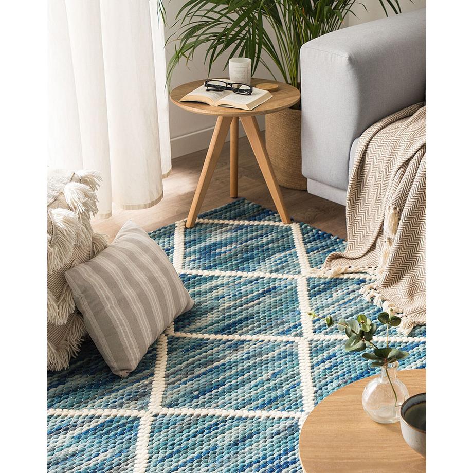 Beliani Teppich aus Wolle Modern BELENLI  