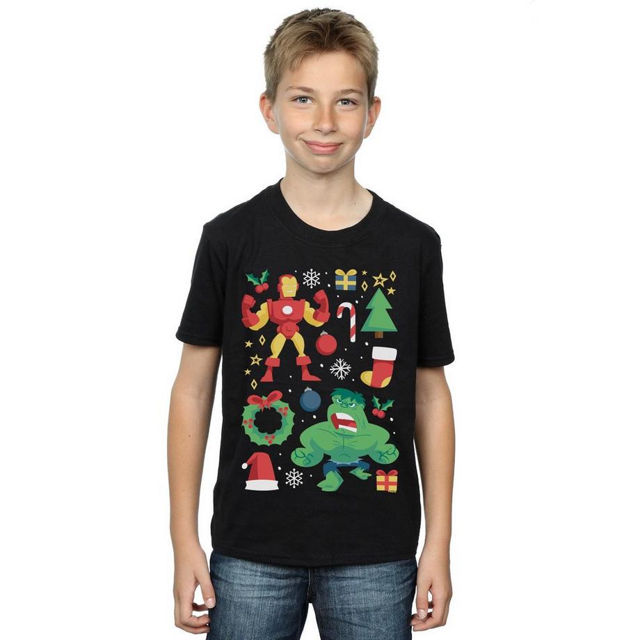 MARVEL  Christmas Day TShirt 