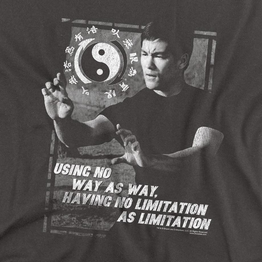 Bruce Lee  T-ShirtManches Longues No Way As A Way 