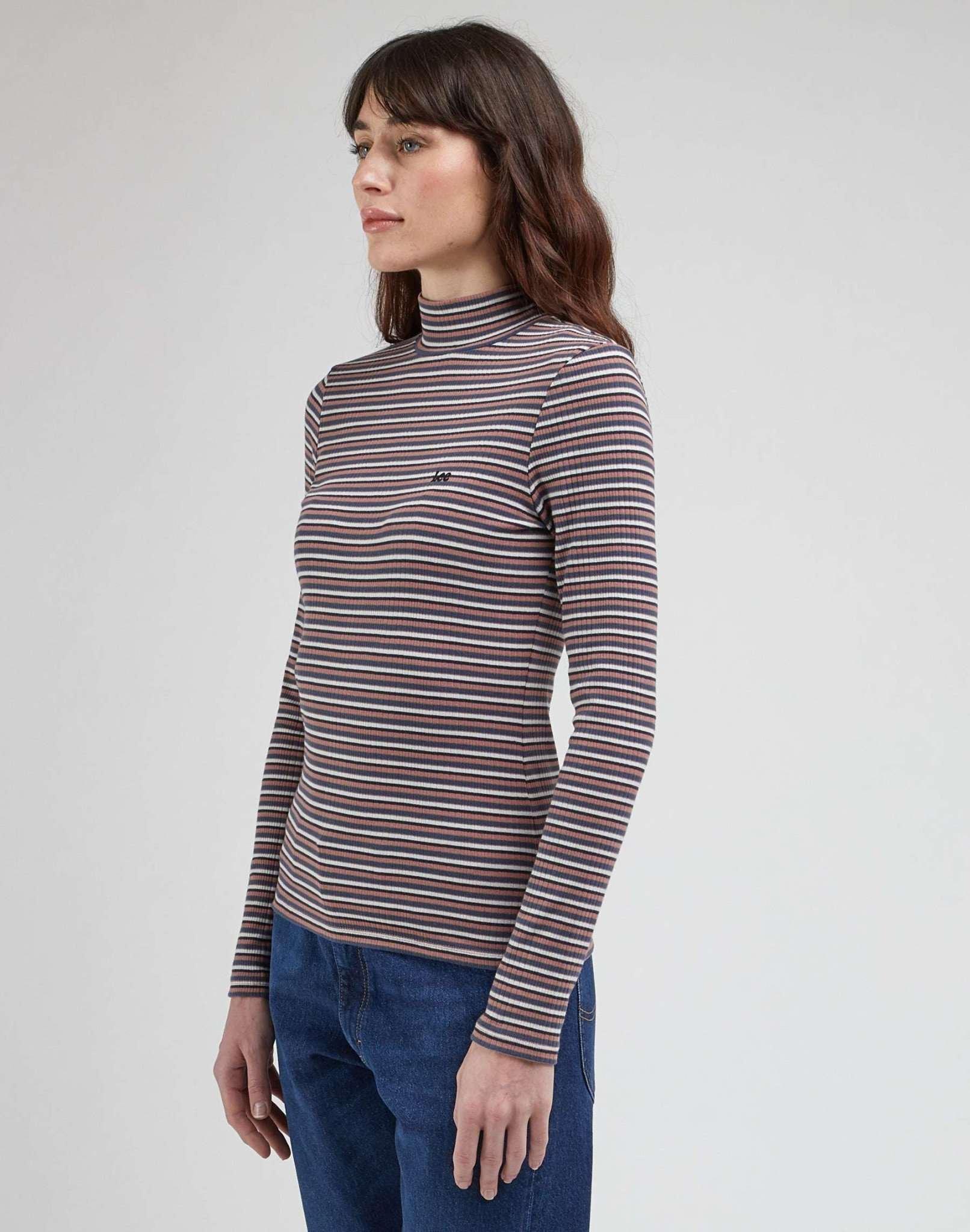 Lee  Pullover Ribbed LS High Neck 