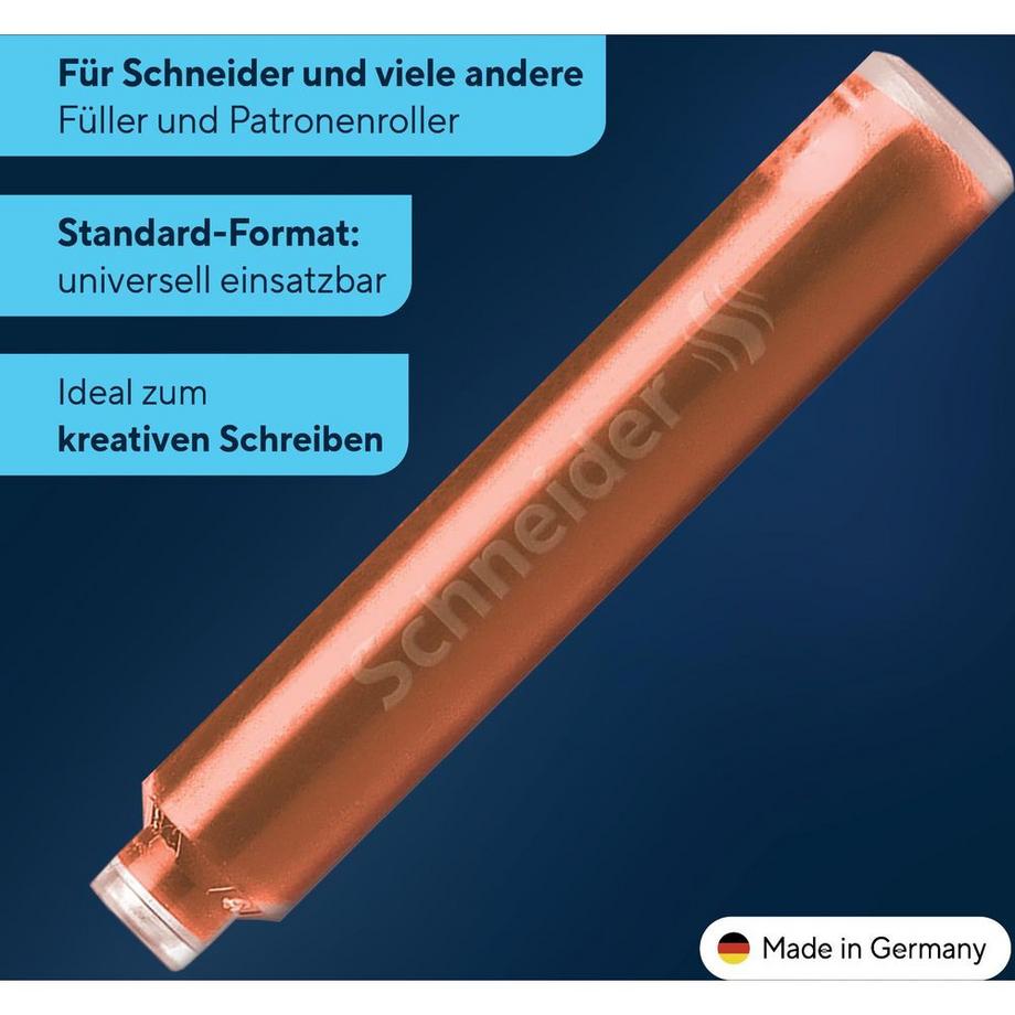 Schneider  Tintenpatrone Callissima 6 Stück 