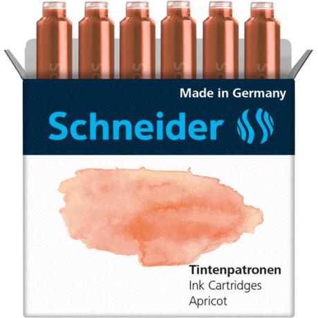 Schneider Schreibgeräte  Pastel cartouche d'encre 6 pièce(s) Original Orange 