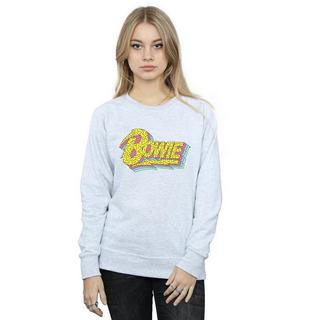David Bowie 90s Bedrucktes Sweatshirt  