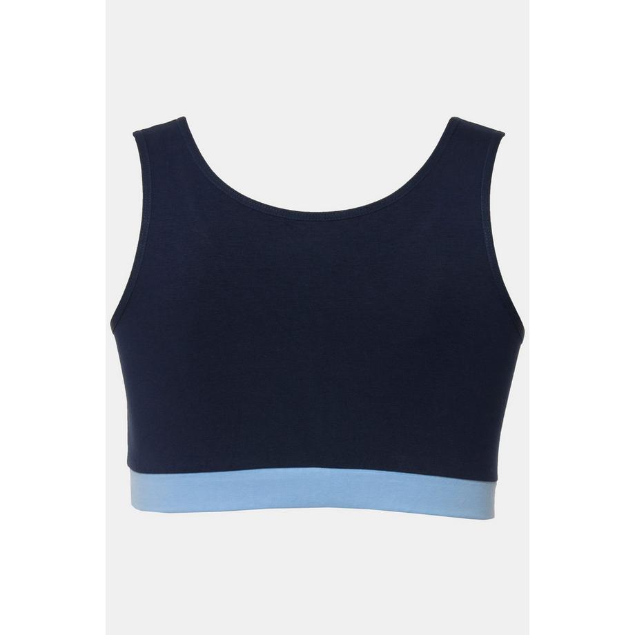 Ulla Popken Bellieva Bustier allattamento senza cuciture in cotone biologico  