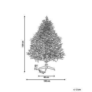 Beliani Sapin de Noël artificiel en PVC Moderne FARNHAM  
