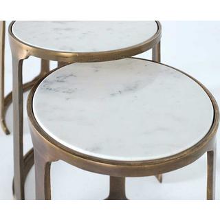 mutoni Couchtisch Mata (3er-Set) antik  