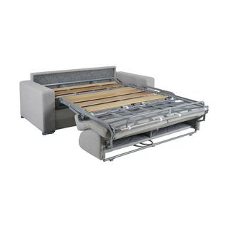 LINEA SOFA Schlafsofa 3Sitzer Stoff CALITO Liegefläche 1 Matratzen  