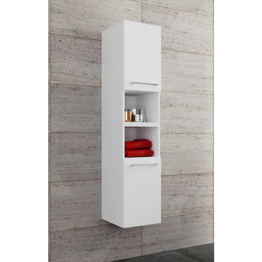 VCM Holz Badmöbel Stand Badregal Badezimmer Badschrank Hochschrank Badinos  