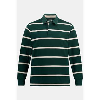 JP1880  Rugby-Sweater, Ringel, Web-Kragen 