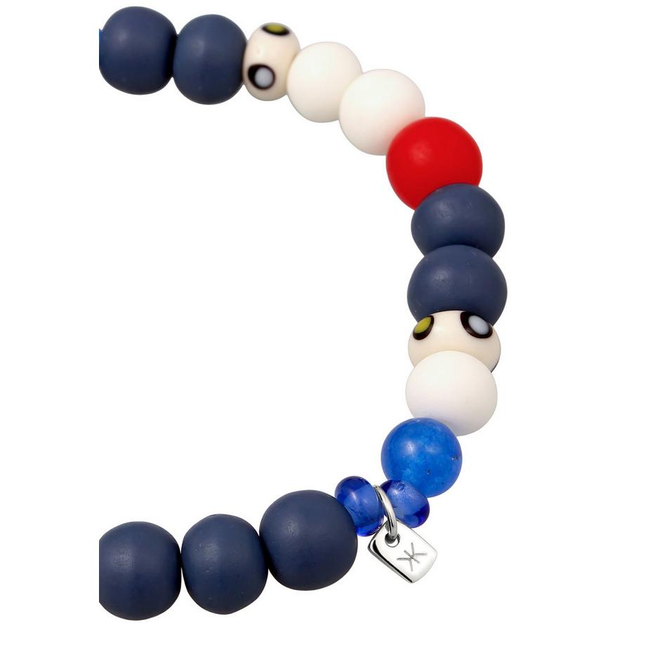Kuzzoi  Bracelet Bracelet Perles Homme Résine Multicolore 