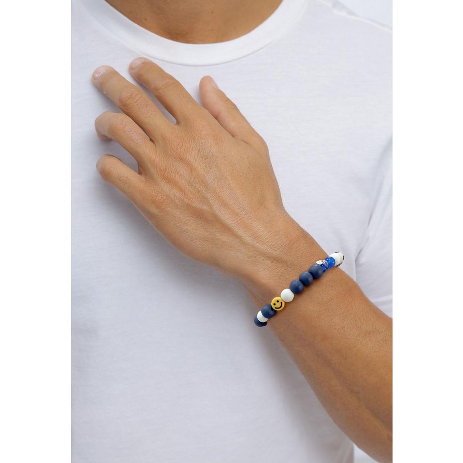 Kuzzoi  Bracelet Bracelet Perles Homme Résine Multicolore 