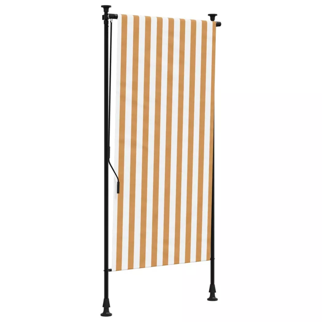 VidaXL - tenda a rullo da esterno Tessuto, One Size, Arancione