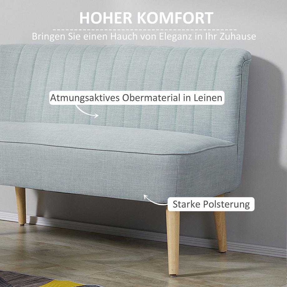 HOMCOM Sofa 2-Sitzer  