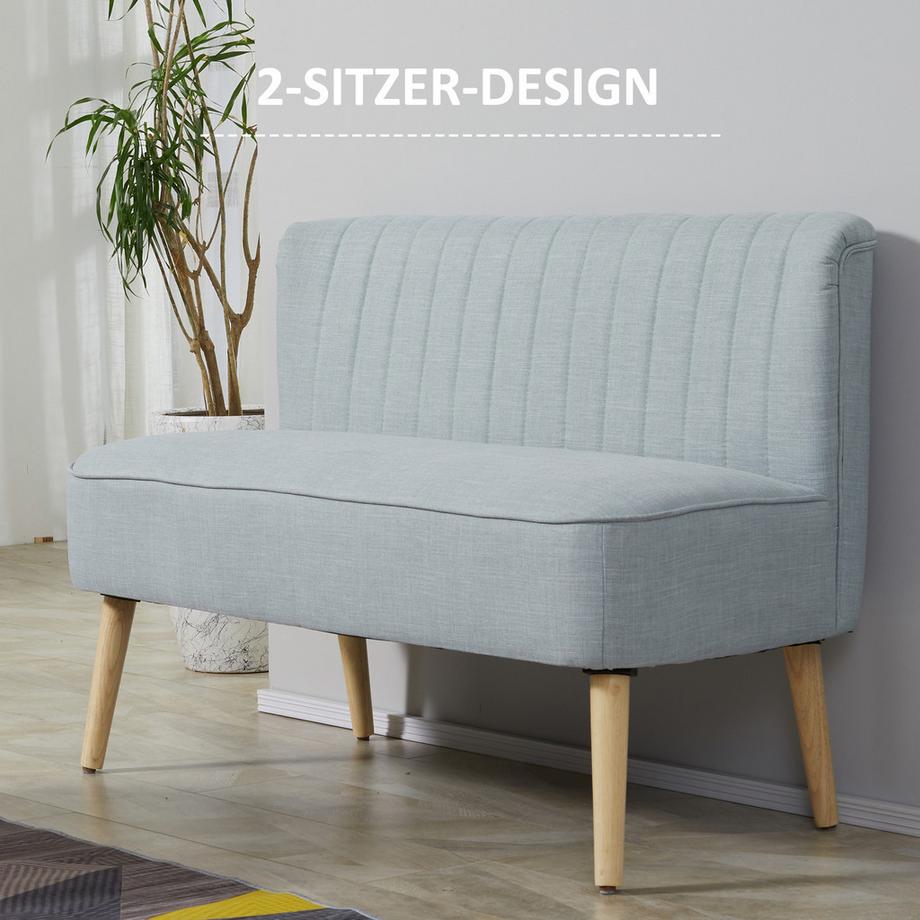 HOMCOM Sofa 2-Sitzer  