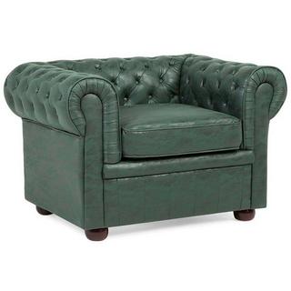 Beliani Sessel aus Kunstleder Klassisch CHESTERFIELD  