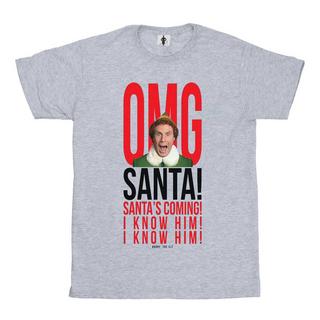 Elf OMG I Know Him Grafik T-Shirt  