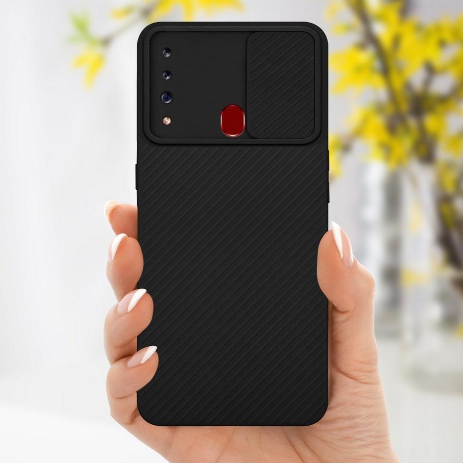 Cadorabo  Hülle für Samsung Galaxy A20s mit Kameraschutz 