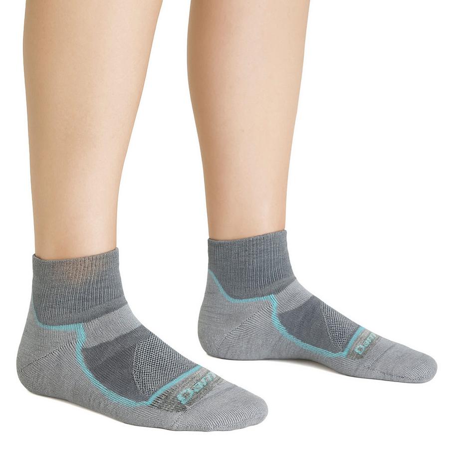 Darn Tough Vermont  Darn Tough Chaussettes Femme Cheville Randonnée Laine Mérinos Légères 