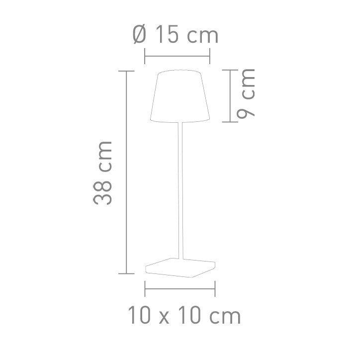 Sompex  TROLL 2.0 rot 38cm 