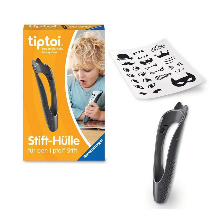 Ravensburger  tiptoi Stift-Hülle zum Wechseln Schwarz 