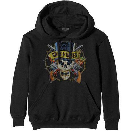 Guns N Roses Guns N' Roses Felpa con Cappuccio Stampa Teschio  