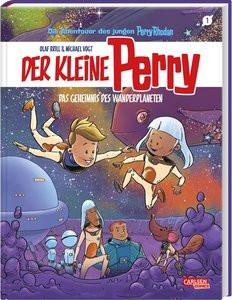 Der kleine Perry 1: Das Geheimnis des Wanderplaneten Brill, Olaf; Vogt, Michael (Illustrationen) Copertina rigida 