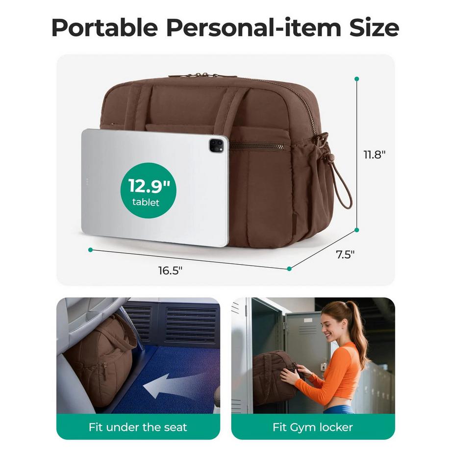 Only-bags.store Borsa da Viaggio Idrorepellente per Bagaglio a Mano  