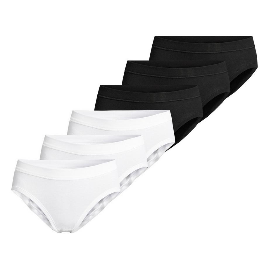 Feinripp lot de 6  - culottes taille basse