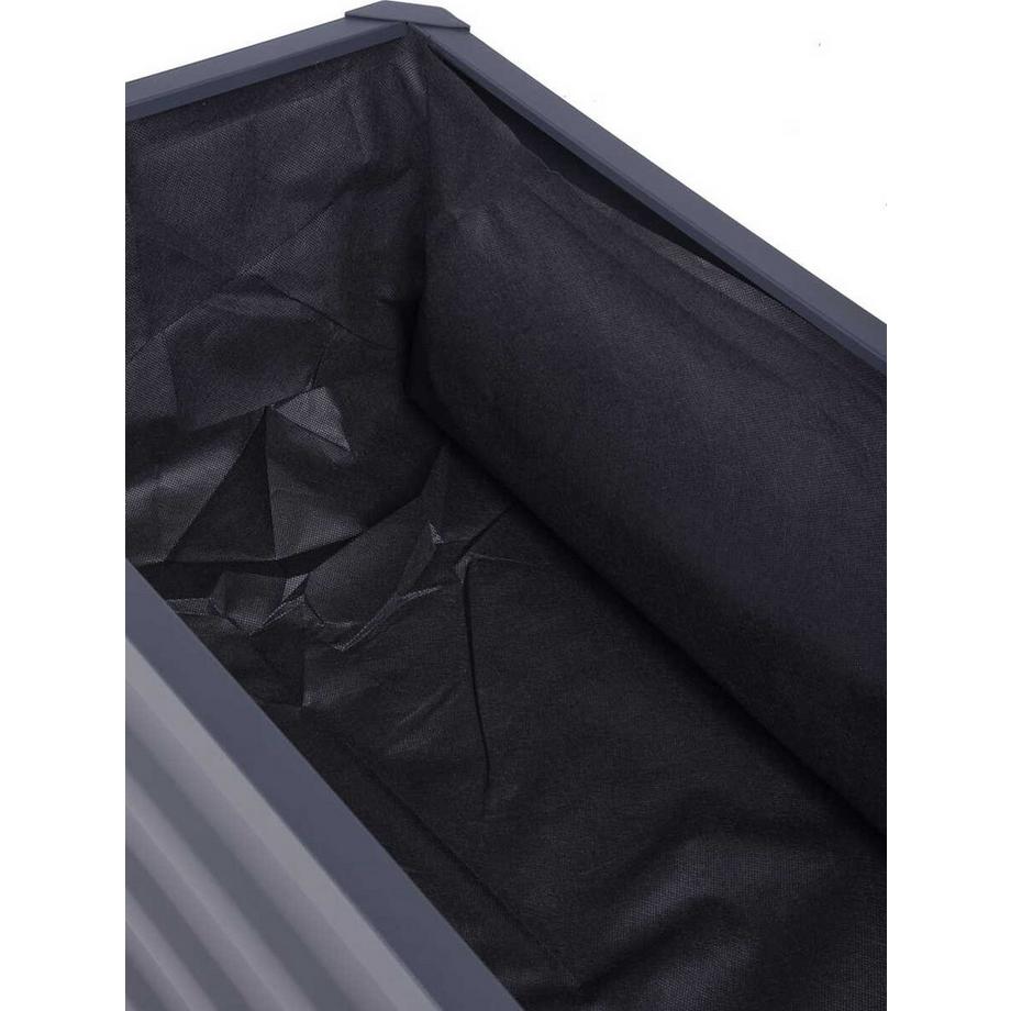 mutoni Hochbeet Lillia Stahl anthrazit  