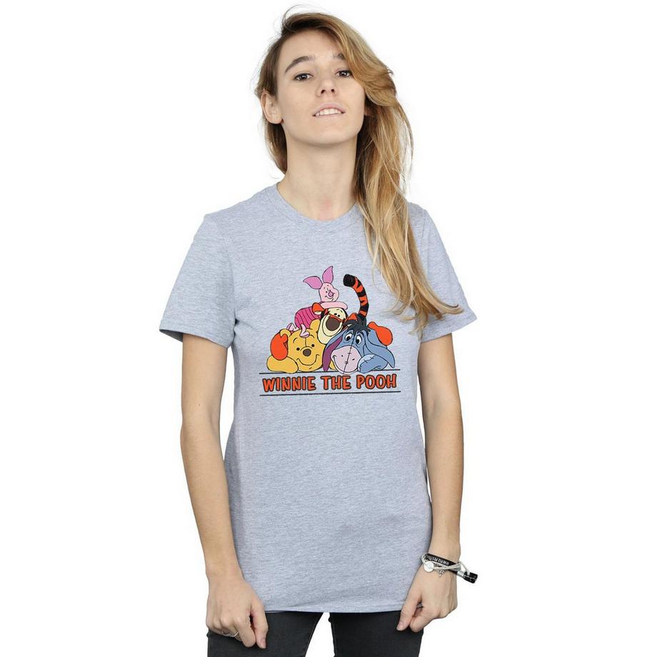 Disney Winnie l'Ourson Friends Stack T-Shirt  