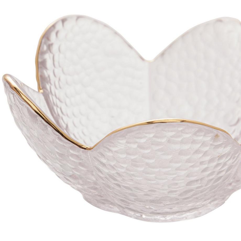 Wolff Blume Kristall Schale  