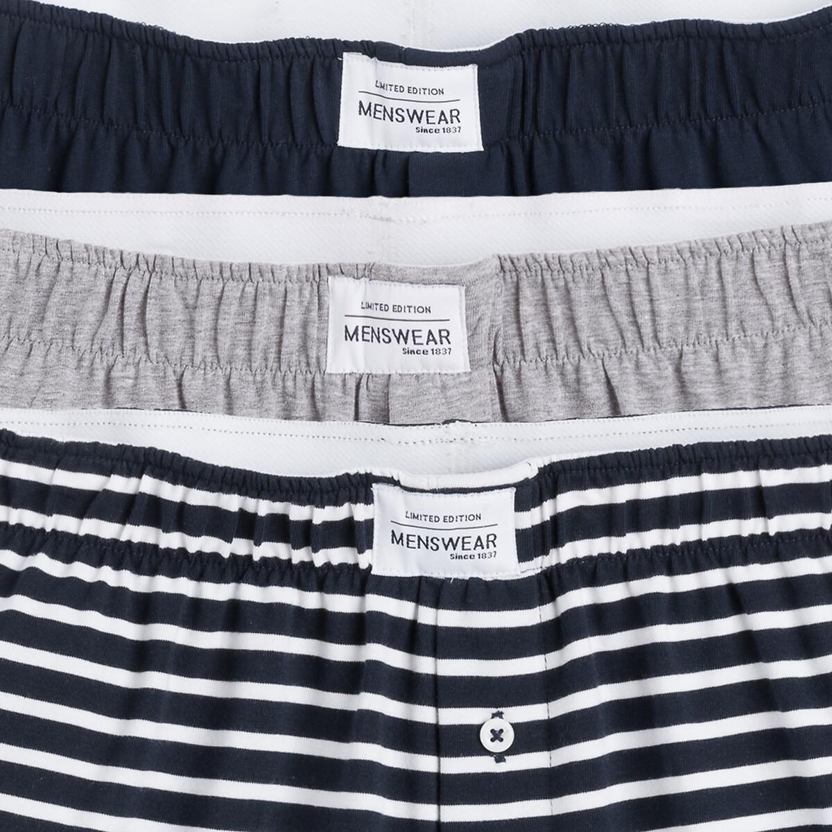 La Redoute Collections Confezione da 3 Boxer in Jersey Stretch  