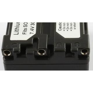 Avizar  Batteria per Sony NP-FM70 / NP-QM71 Videocamera Li-ion 7.4V 3000mAh 22.2Wh. 2Wh 