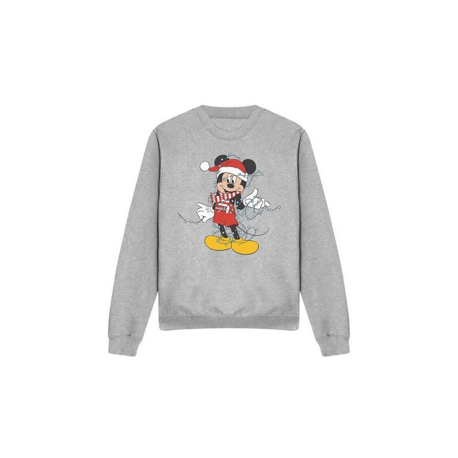 Disney Mickey Mouse Christmas Lights Sweatshirt  
