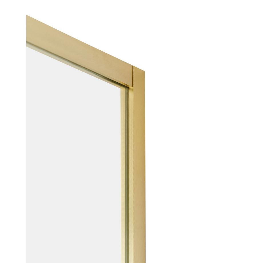 Beliani Cabine de douche en Verre de sécurité Traditionnel TELA  