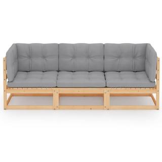 VidaXL Gartensofa kiefernholz  