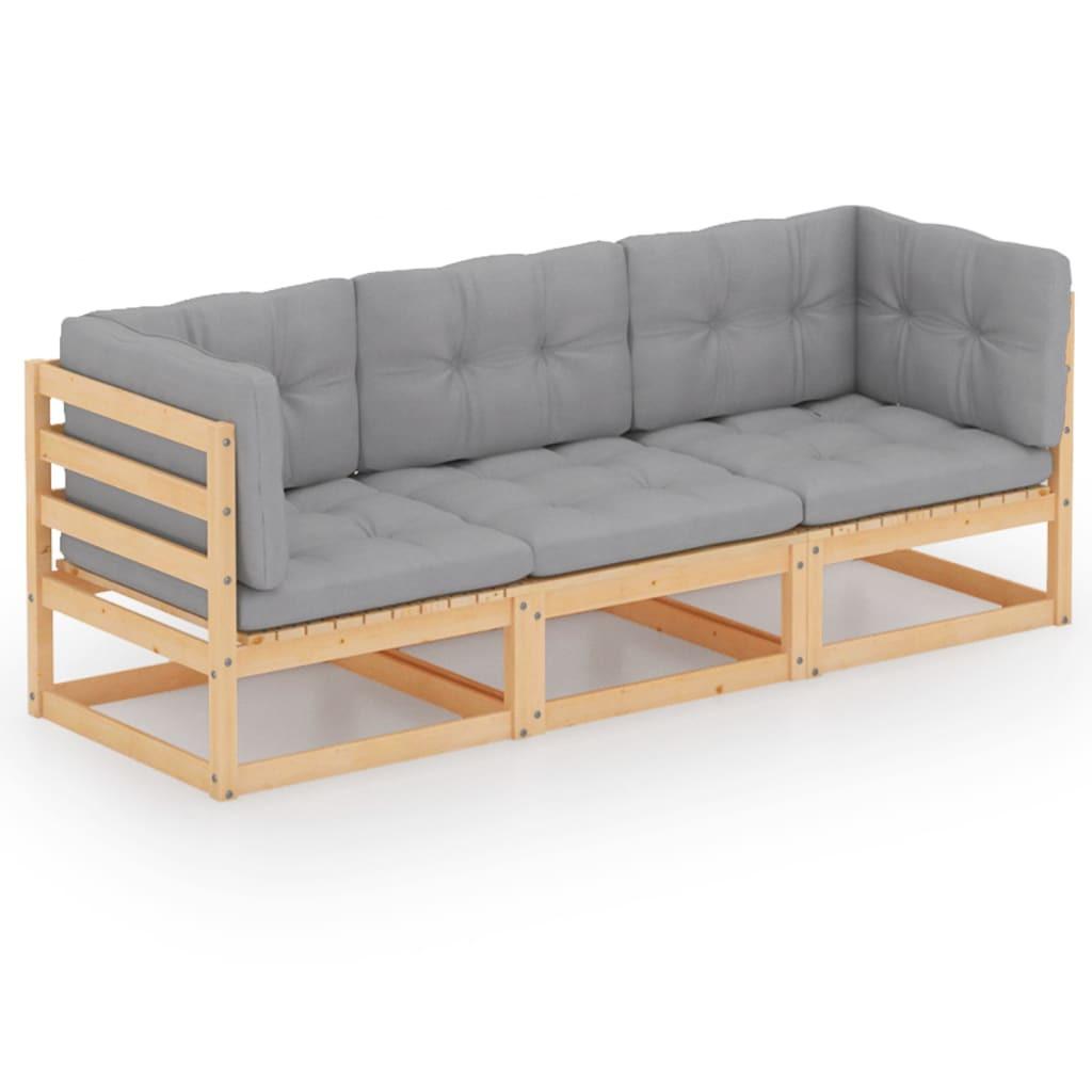 VidaXL Gartensofa kiefernholz  