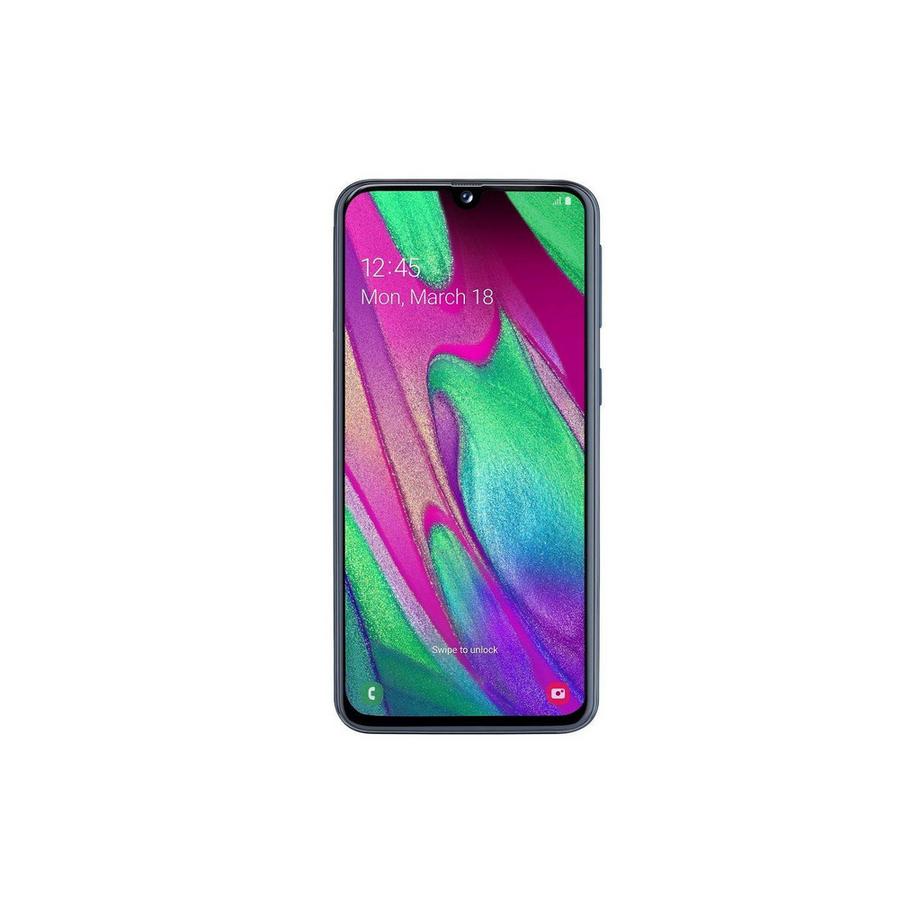 Refurbished Samsung Galaxy A40 Dual SIM 64 GB Black - Wie neu