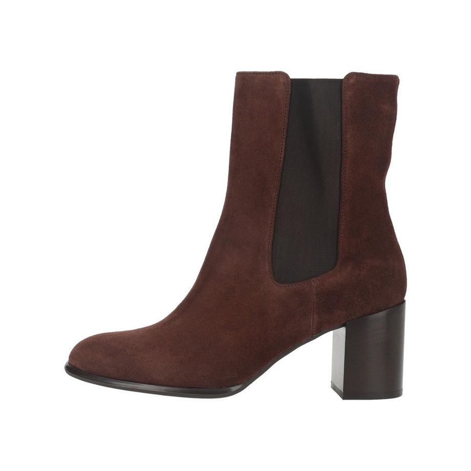 Högl Veloursleder Stiefelette mit Blockabsatz  