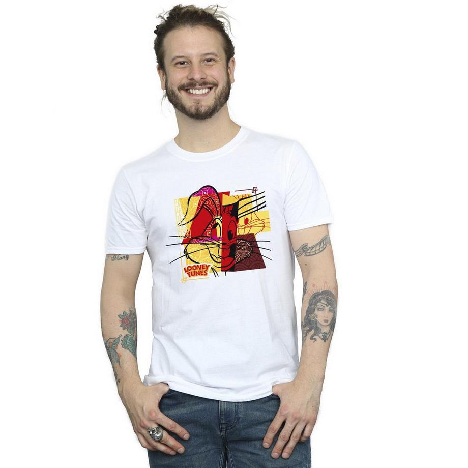 LOONEY TUNES T-shirt Rabbit New Year  