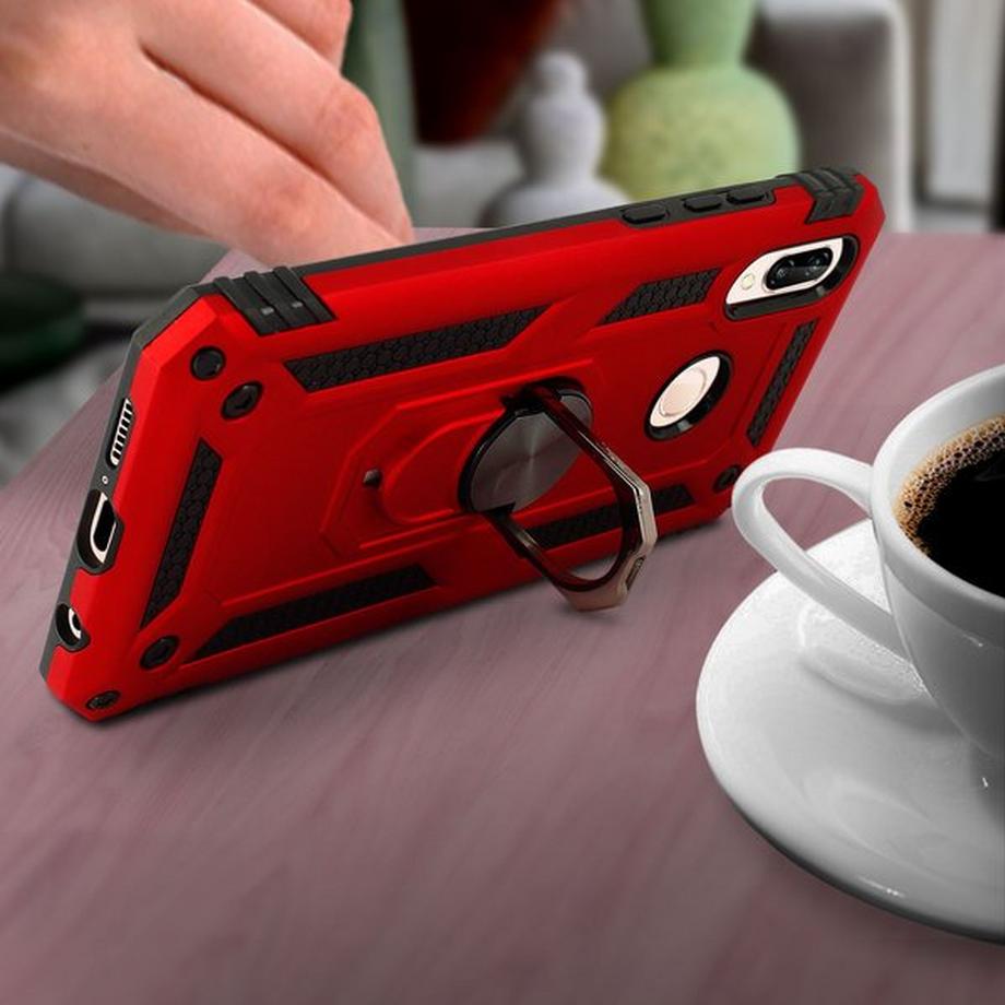 Avizar  Coque Antichoc Huawei P20 Lite Rouge 