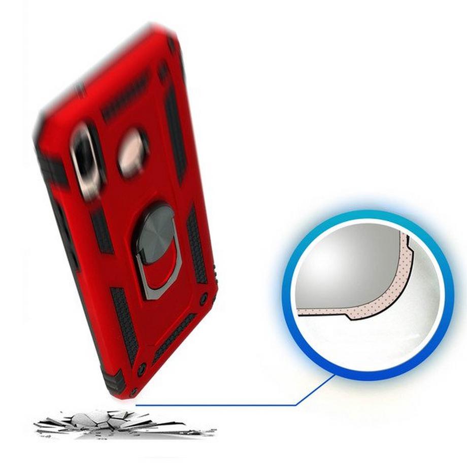 Avizar  Coque Antichoc Huawei P20 Lite Rouge 