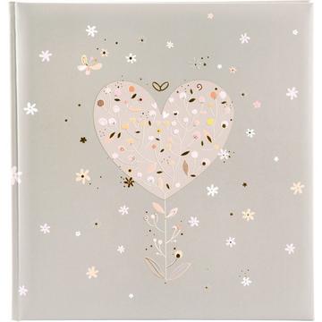 Goldbuch Elegant Hearts Fotoalbum Beige, Pink 60 Blätter